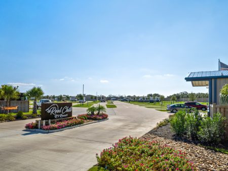 RV Resort Entrance